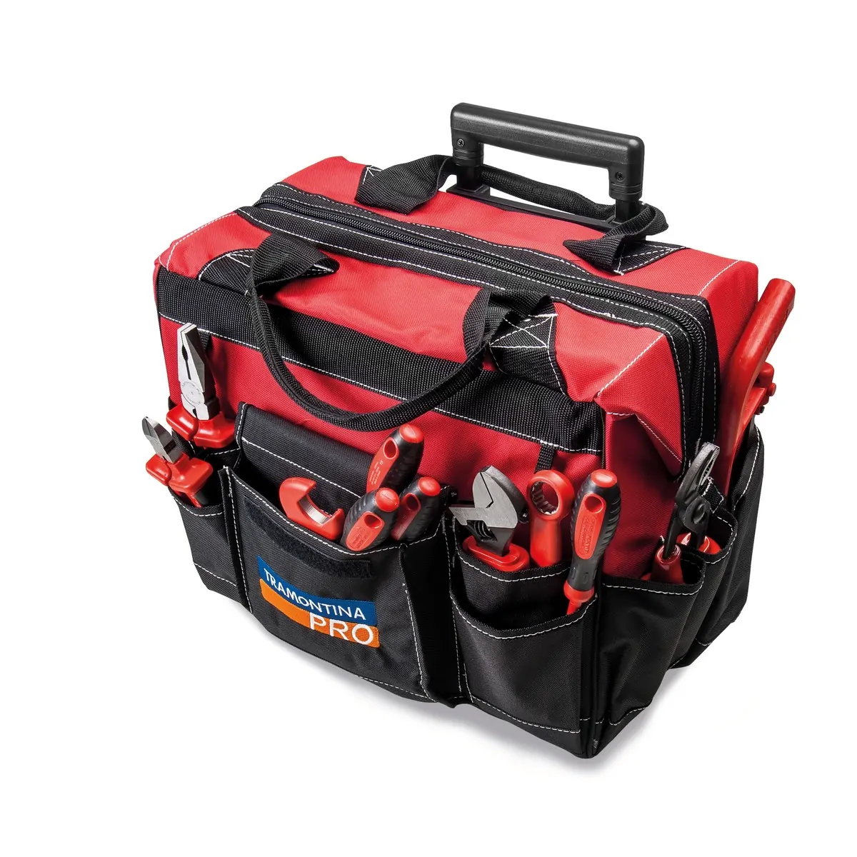 Bolsa com ferramentas IEC 91 peças TRAMONTINA PRO