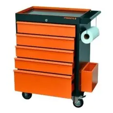 Carro para Ferramentas Profissional c/ 5 gavetas Presto 91020