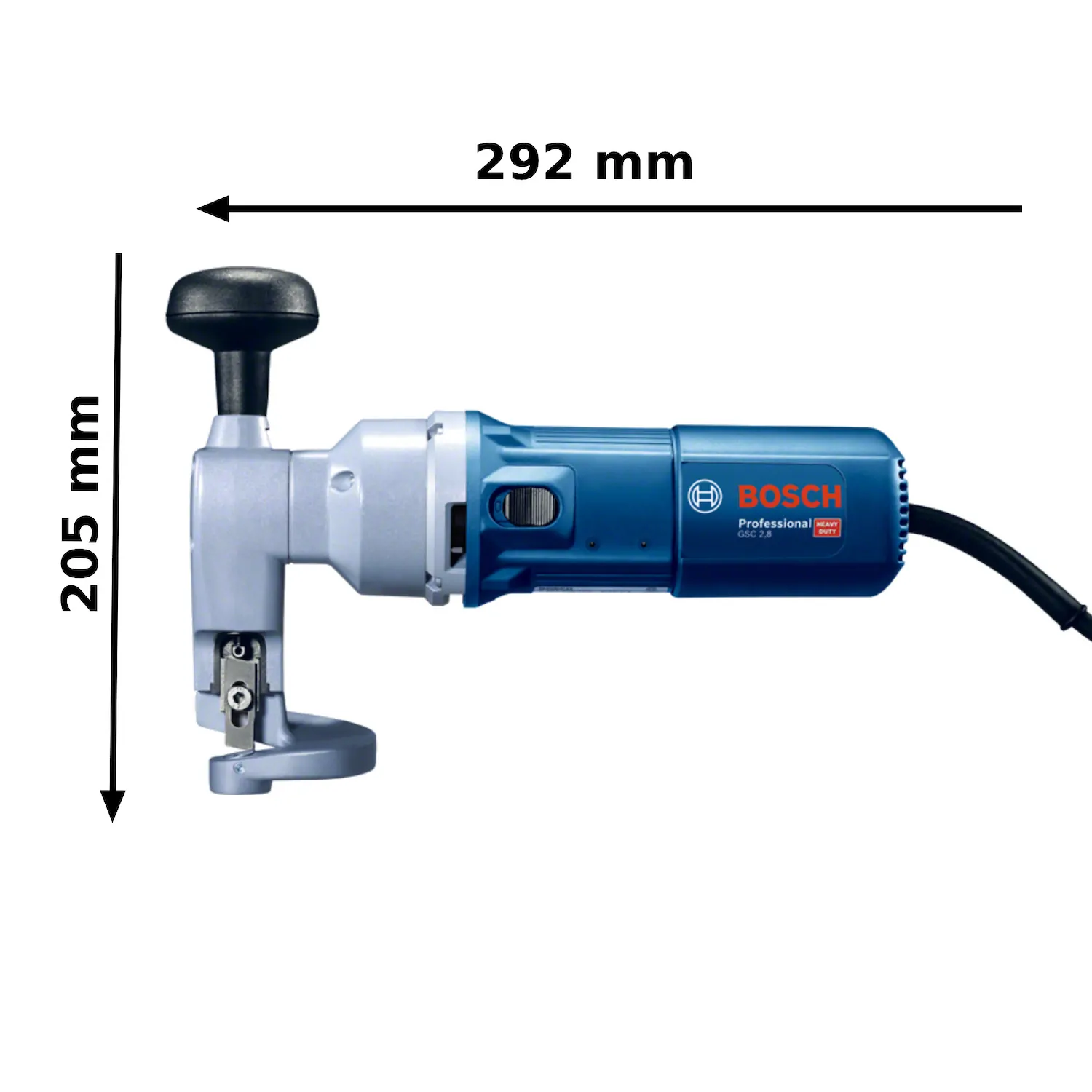 TESOURA FACA BOSCH GSC 2,8 500W 220V