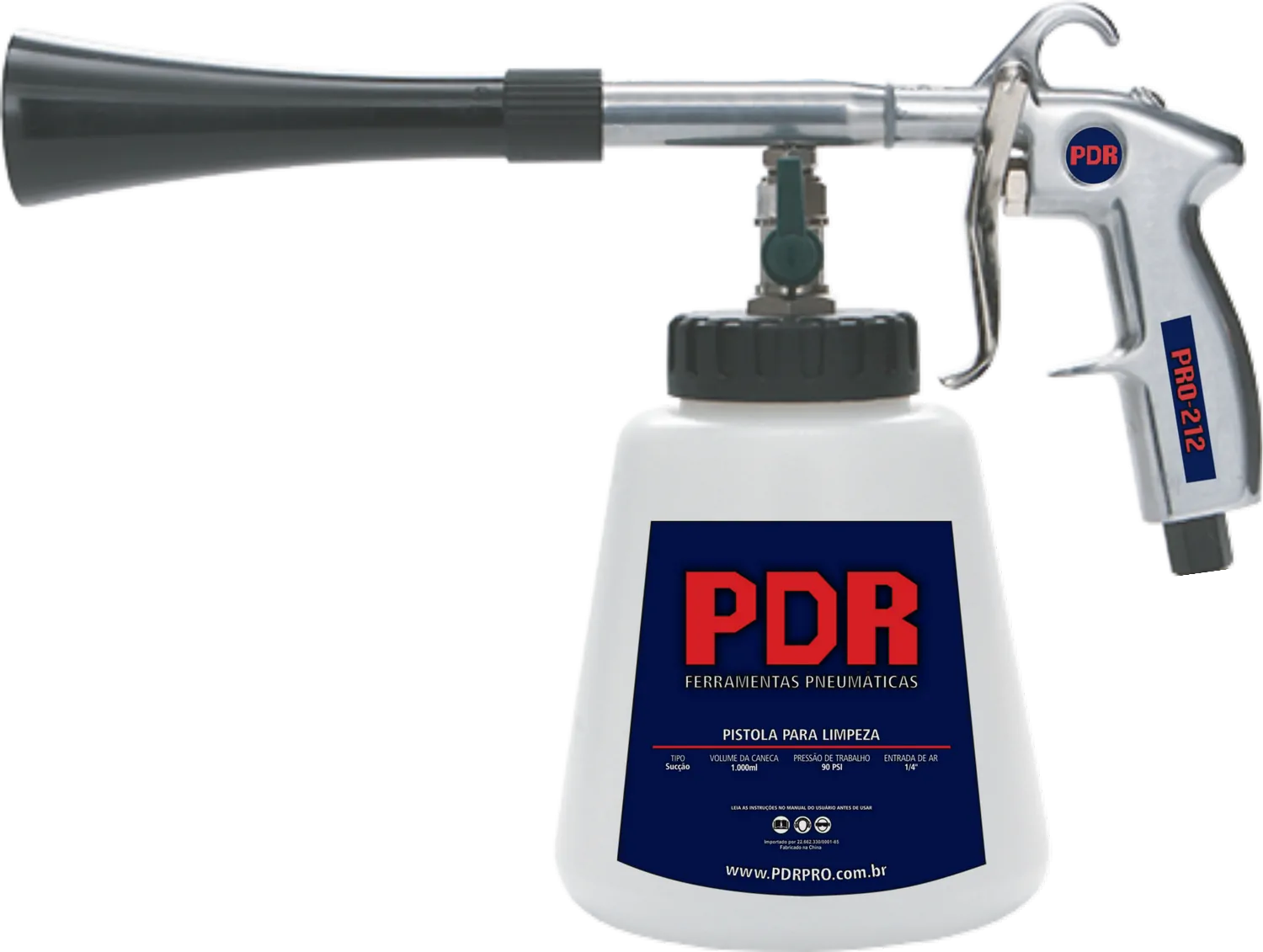 PISTOLA TORNADOR SUCCAO 1L PRO-212 - PDR 