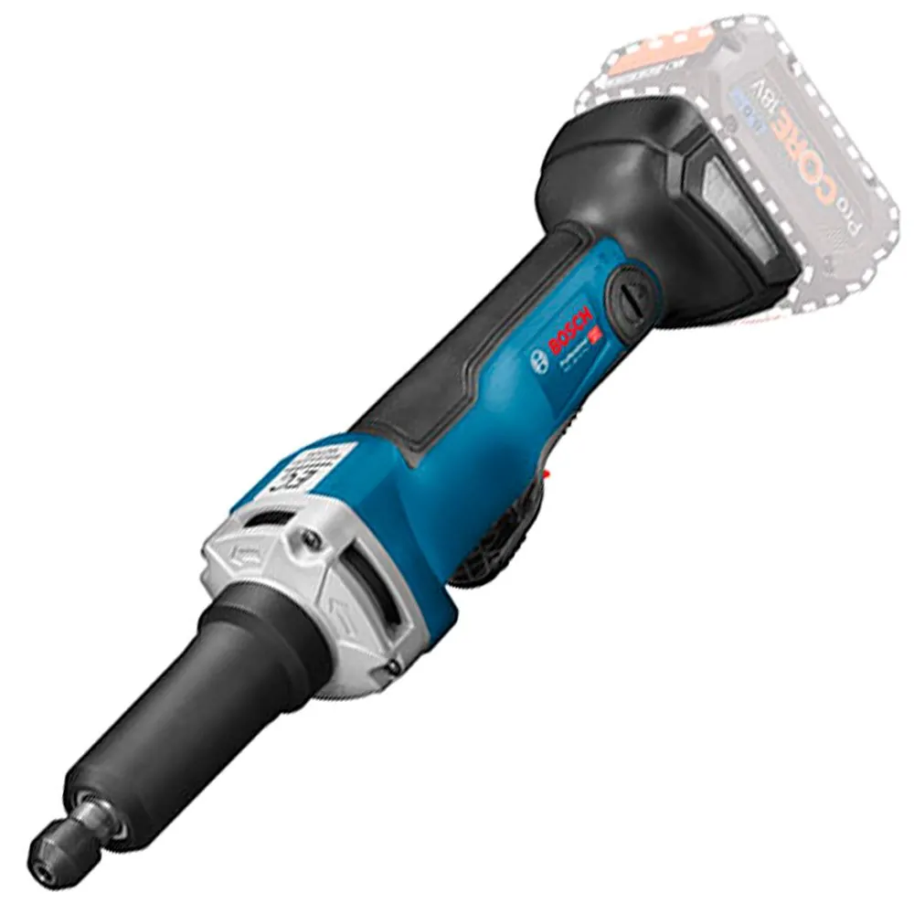 Retífica a Bateria Bosch GGS 18V-23 PLC, 18V, sem Bateria e sem Carregador, em Maleta L-Boxx