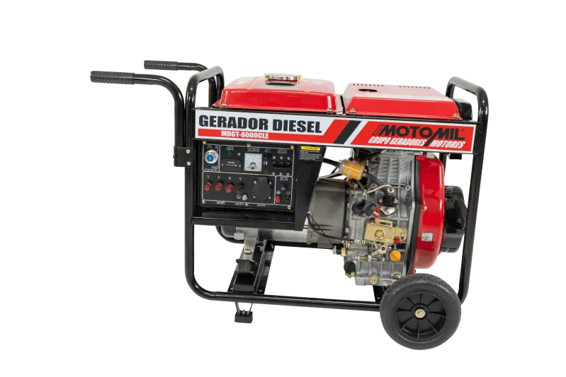 GERADOR A DIESEL 6,6KW MONO 127/220V - MDG-8000CLE - MOTOMIL