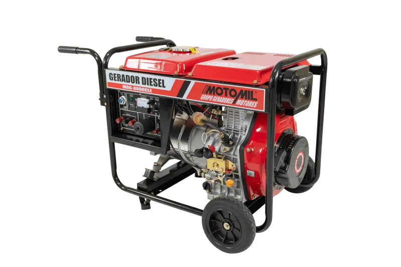 GERADOR A DIESEL 6,6KW MONO 127/220V - MDG-8000CLE - MOTOMIL