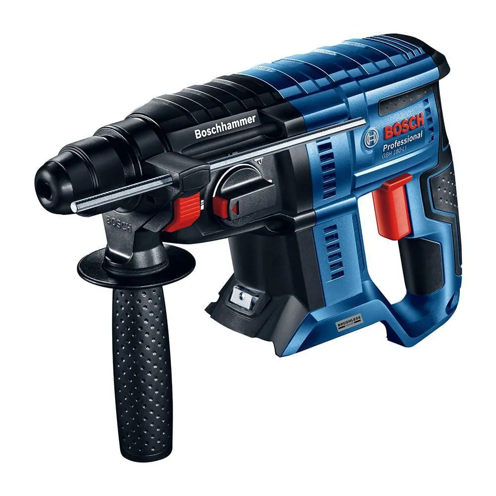 Martelete Perfurador a Bateria Bosch GBH 180-LI SDS-Plus Brushless sem bateria e carregador