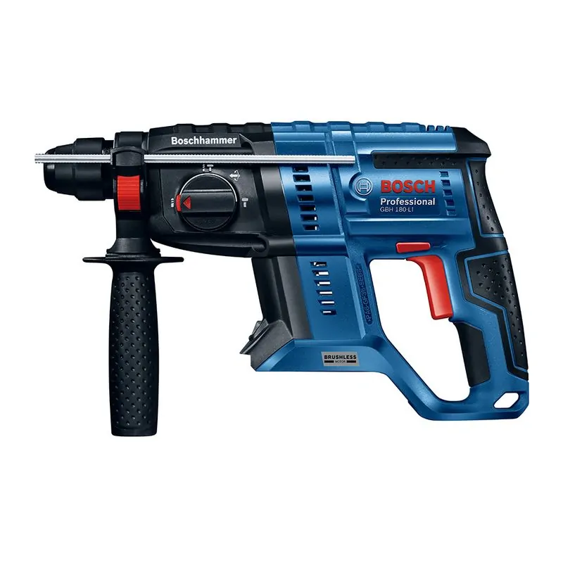 Martelete Perfurador a Bateria Bosch GBH 180-LI SDS-Plus Brushless sem bateria e carregador