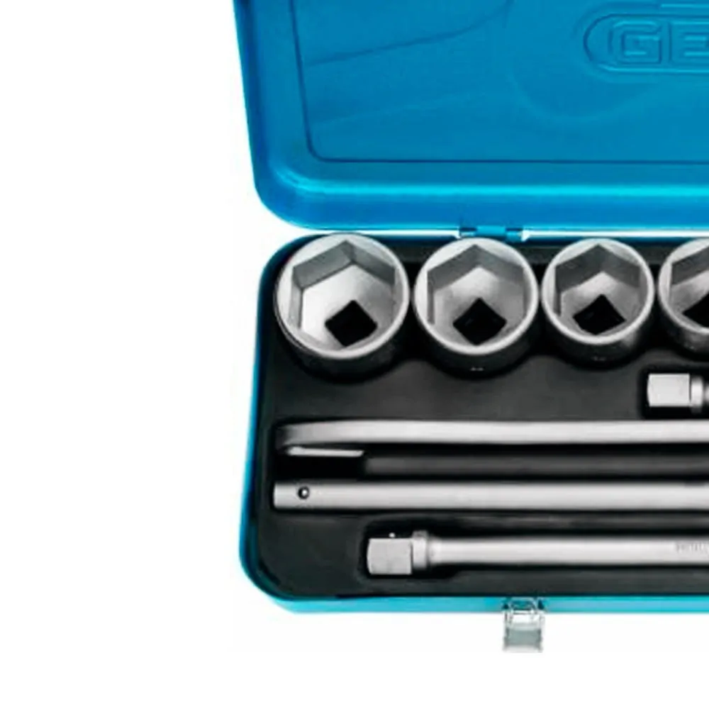 JOGO SOQUETE 3/4 SEXTAVADO (22-50MM) 14PCS - 32EMZ - GEDORE