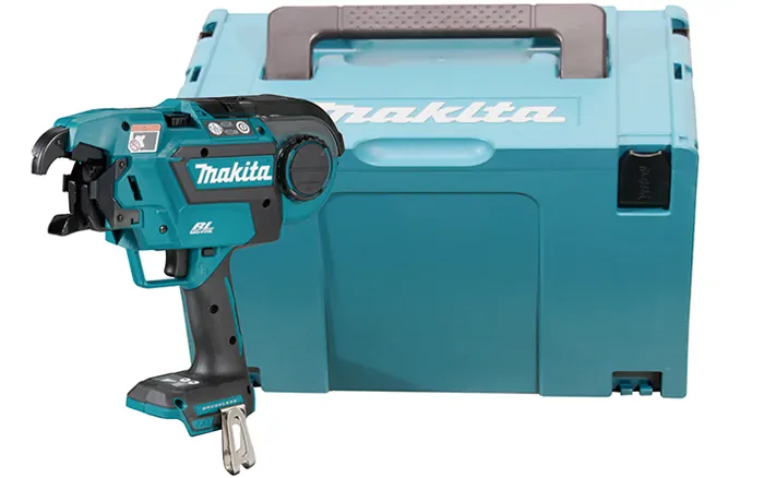 Amarradora de Vergalhão a bateria Makita DTR180ZJ 18V sem bateria e carregador