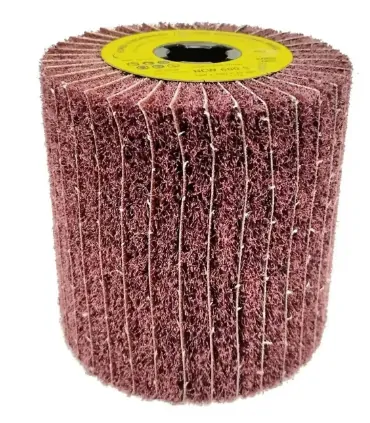 RODA DE MANTA ABRASIVA 100 X 100 X 19 NCW 600 S G-180 MUITO FINO KLINGSPOR