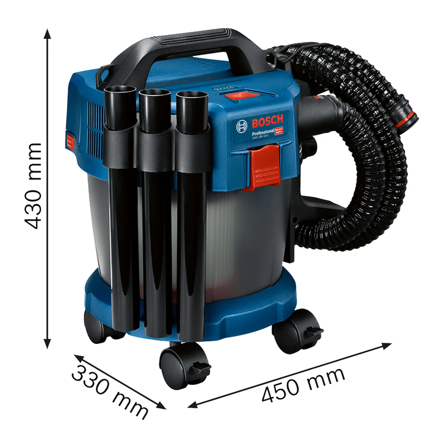 Aspirador de Pó a bateria 18v GAS 18V-10L Premium Bosch