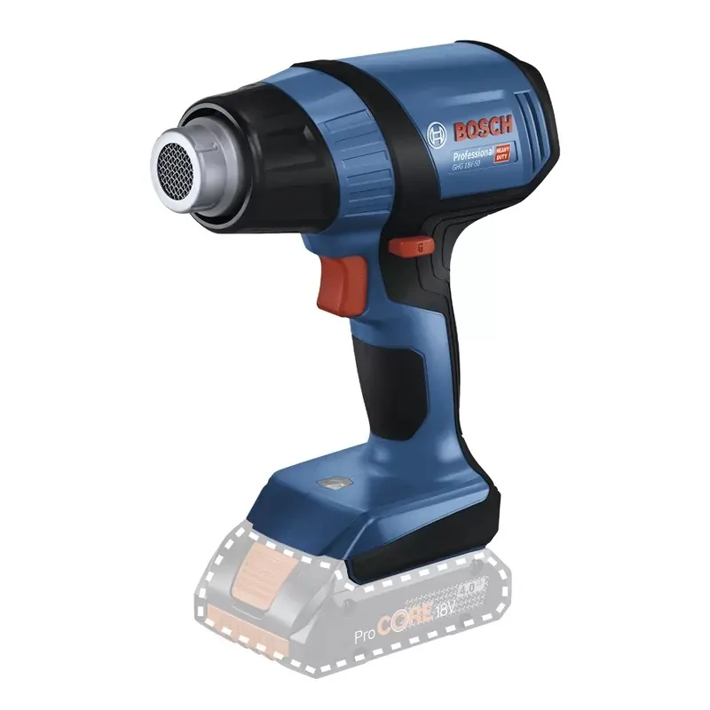 Soprador Térmico a Bateria 18V GHG 18V-50 Bosch sem Bateria e Carregador