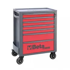  Carro para Ferramentas com 7 Gavetas Vermelho RSC24-7-R Beta