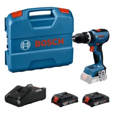 Furadeira de Impacto/Parafusadeira 18V 76Nm GSB 18V-65 Bosch com 2 Baterias 2,0AH