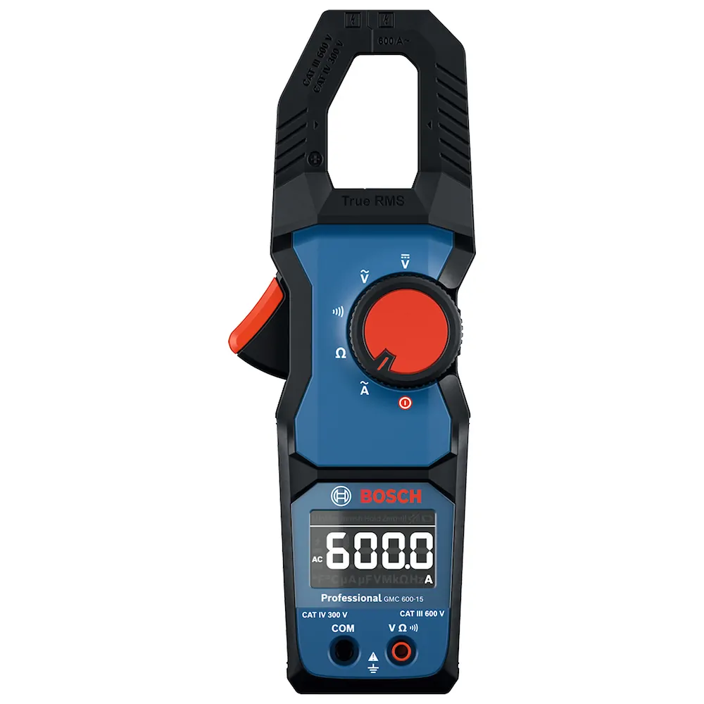 Alicate Amperímetro GMC 600-15 Bosch 