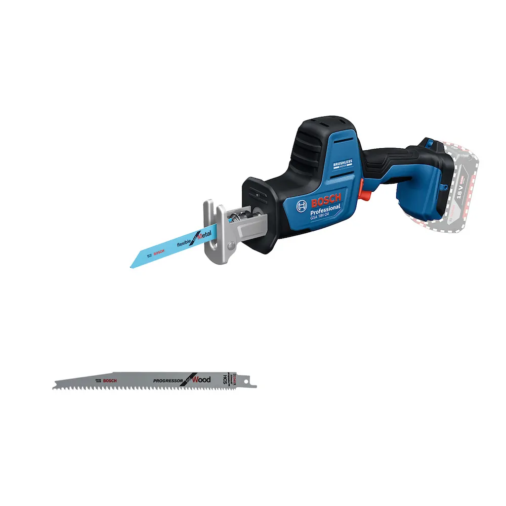 Serra Sabre GSA 18V-24 18V BRUSHLESS s/ Bateria e Carregador