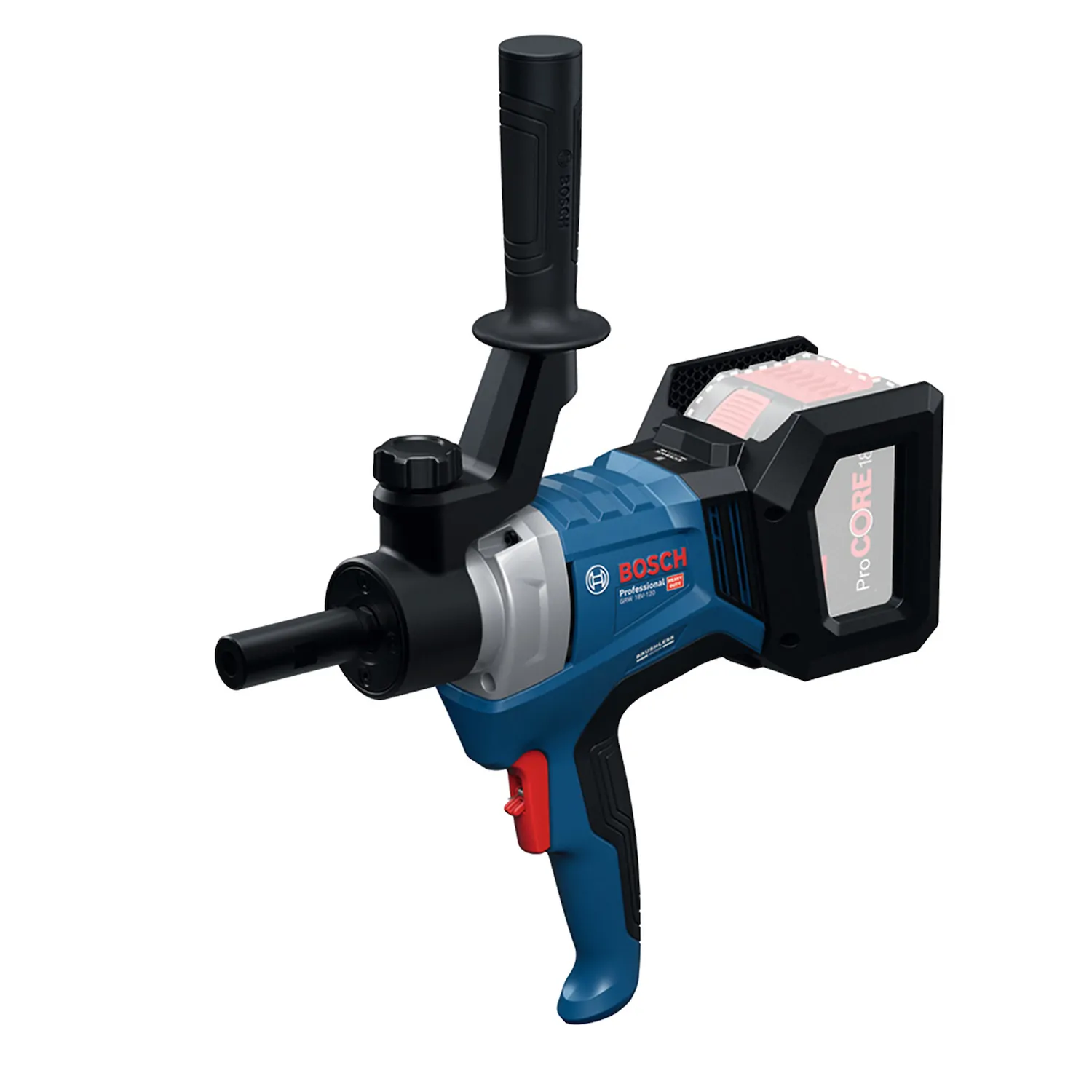 Misturador de concreto a bateria GRW 18V-120 s/ bateria e carregador