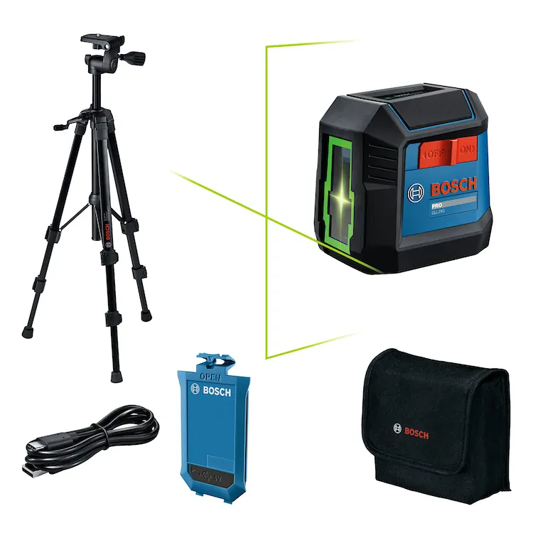 Nível a Laser com Bateria e Tripé GLL 2XG PRO Bosch