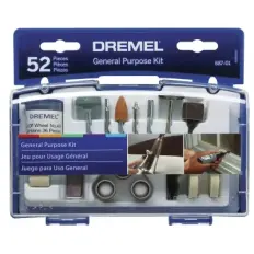 Kit Acessórios P/ Uso Geral 52 PÇS  DREMEL