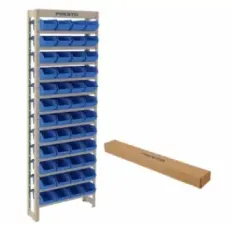 Kit Estante Gaveteiro PrÃ¡tica 48/3 Azul