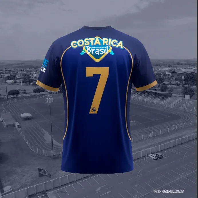Camisa Oficial Azul Feminina