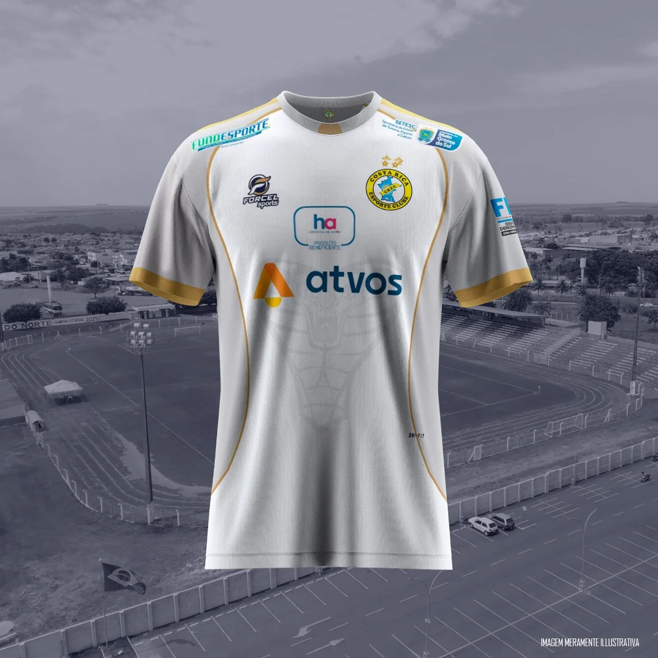 Camisa Oficial Branca Feminina