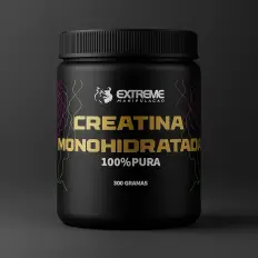 Creatina Monohidratada e Micronizada Pura Pote 300g
