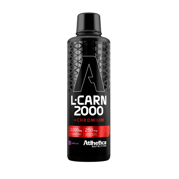 L-CARN 2000 + CHROMIUM (480ml) - Atlhetica Nutrition