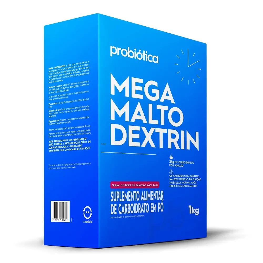 Maltodextrina Mega Maltodextrin Refil 1kg - Probiotica