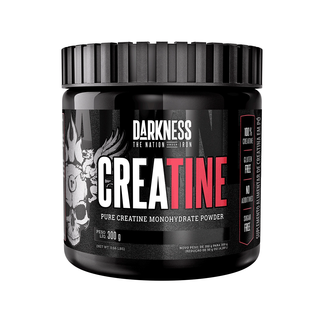 Creatine Darkness 100% Pura Monohidratada Pote 300g - Integralmédica 