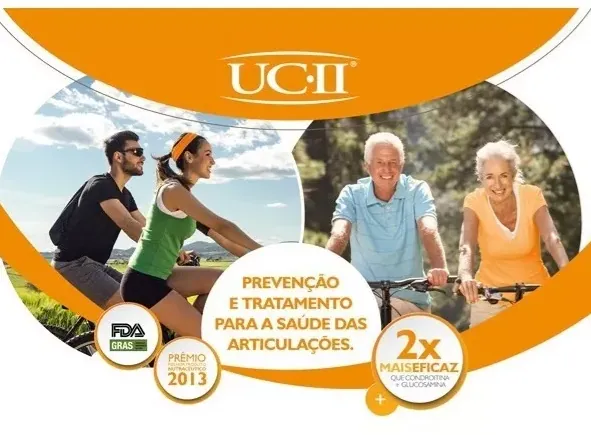 Uc2 40mg + Flexir 200mg Pote 30 Cápsulas - Colágeno Tipo 2