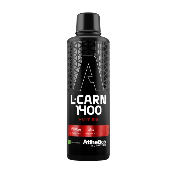 L CARNITINA 1400 + VIT B5 (480ml) - Atlhetica Nutrition 