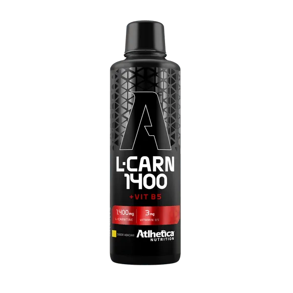 L CARNITINA 1400 + VIT B5 (480ml) - Atlhetica Nutrition 