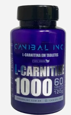 L- Carnitine - 60 Tabletes - Canibal 