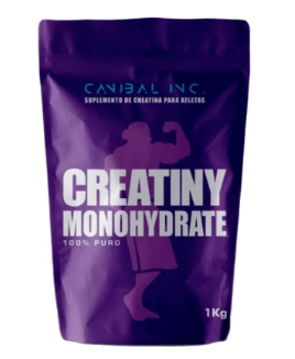 Creatina Monohidratada - 1kg - Canibal