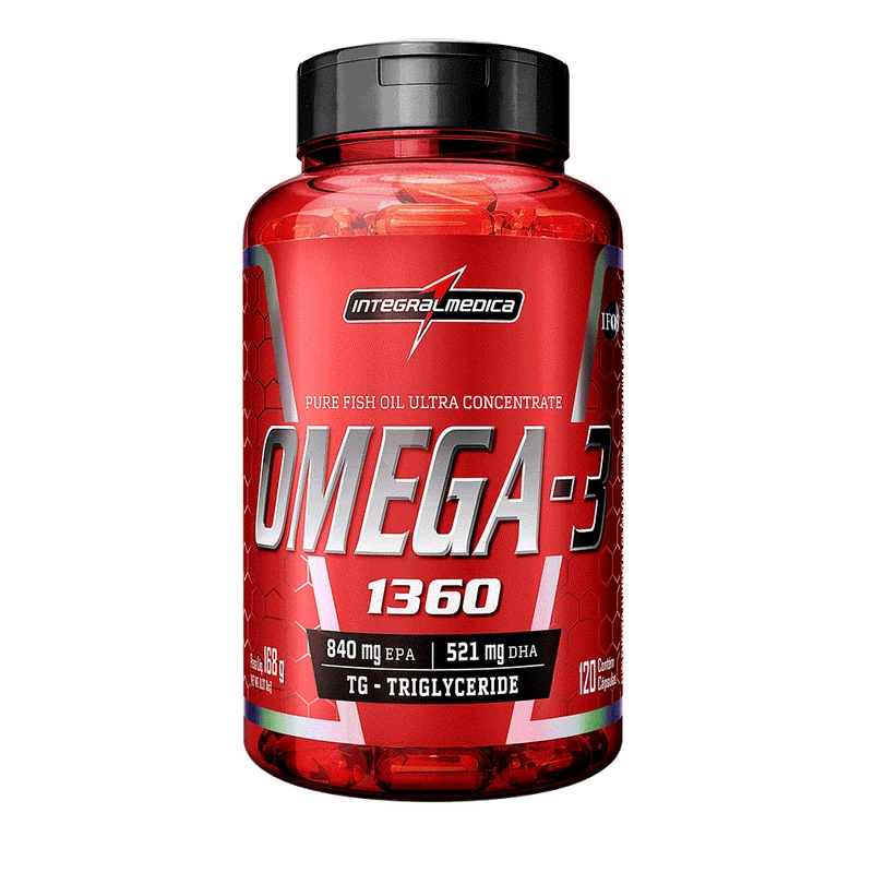 Omega-3 IFOS 1360mg Pote 120 Cápsulas - Integralmédica 