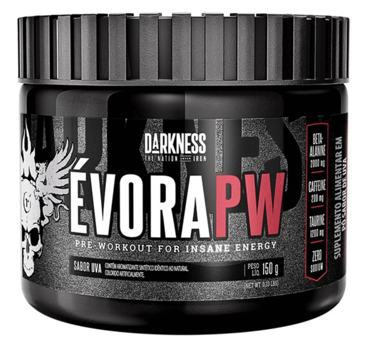 Évora pré treino - Darkness Integralmedica - 150g