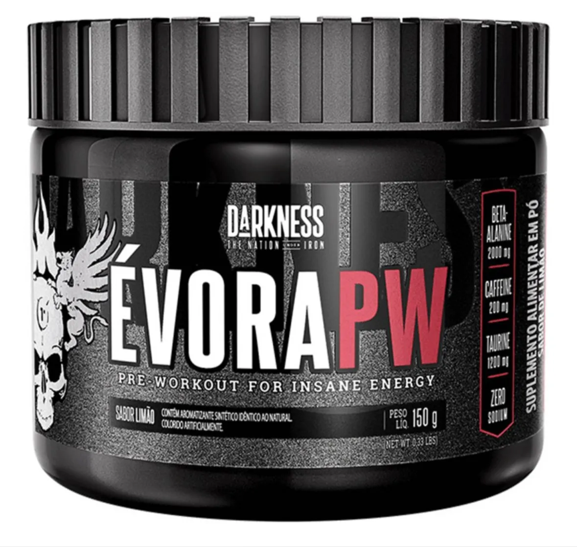 Évora pré treino - Darkness Integralmedica - 150g