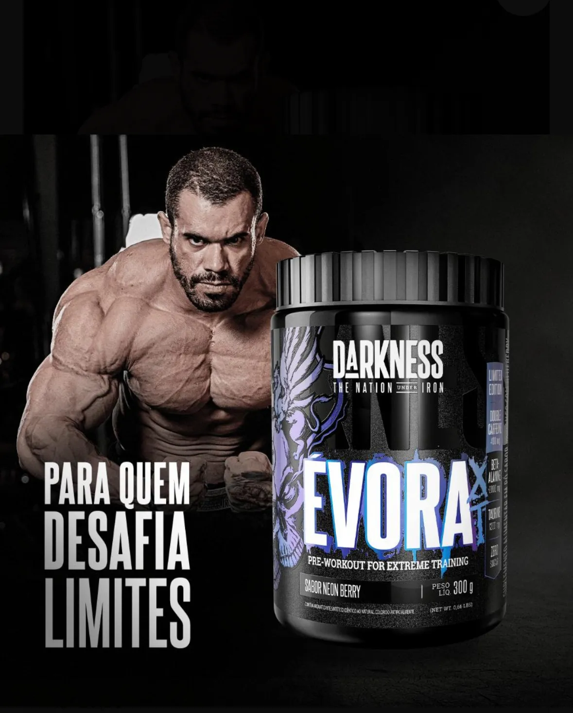 Évora XT - 300g - Darkness Integralmedica