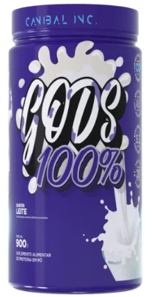 Gods Whey 100% 900g pote - Canibal 
