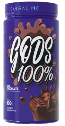 Gods Whey 100% 900g pote - Canibal 