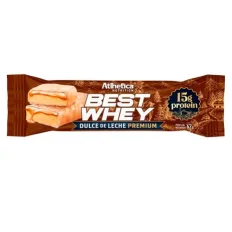 Barra proteica Best Whey Dulce de Leche premium - Atlhetica 