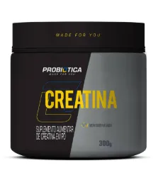 Creatina Monohidratada 100% Pura Pote 300g - Probiotica ( Validade 07.05.2026 )
