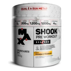 Pré Treino Shook Rafael Brandão 300g Max Titanium - ven. 19/03
