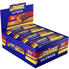 Nutrata Charge Protein Bar - Caixa 12 Barras de 45g cada