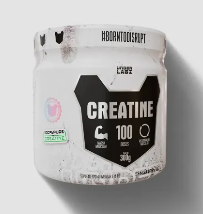 Creatine 100% Borntodisrupt - Under Labz ( Creatina Monohidratada Pura )