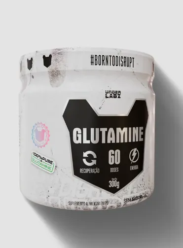 Glutamina 100% Borntodisrupt - 300g - Under Labz