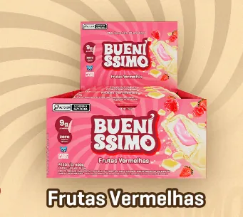 Barra de proteína Baked Bar Bueníssimo - Display com 12uni - Under Labz 