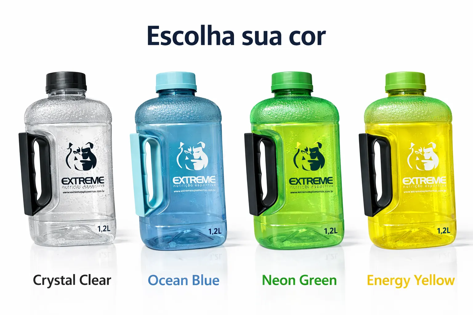 Garrafa Galão 1,2L Extreme Suplementos
