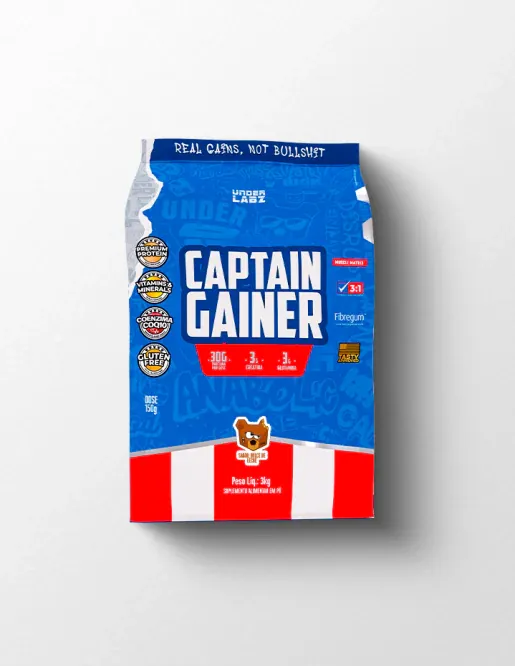 Captain Gainer 3kg - Under Labz 