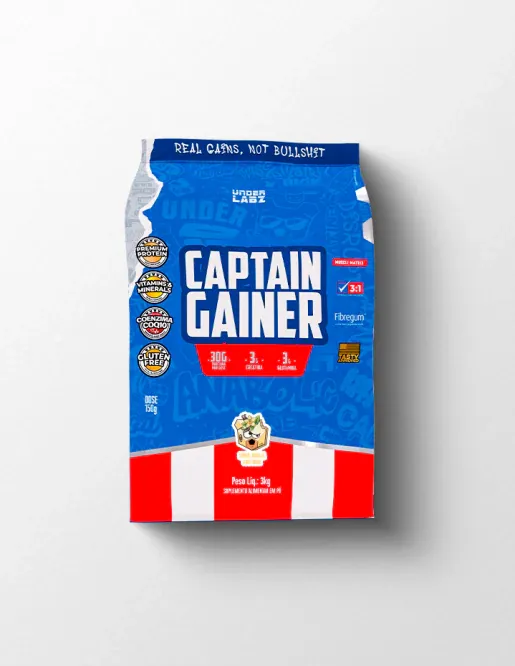 Captain Gainer 3kg - Under Labz
