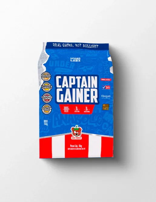 Captain Gainer 3kg - Under Labz 